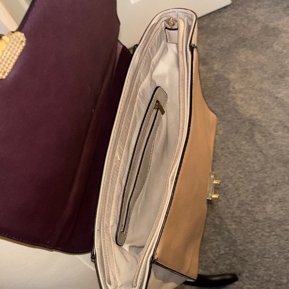 Stylish Multi-Tone Satchel Bag - Picture 4 of 10